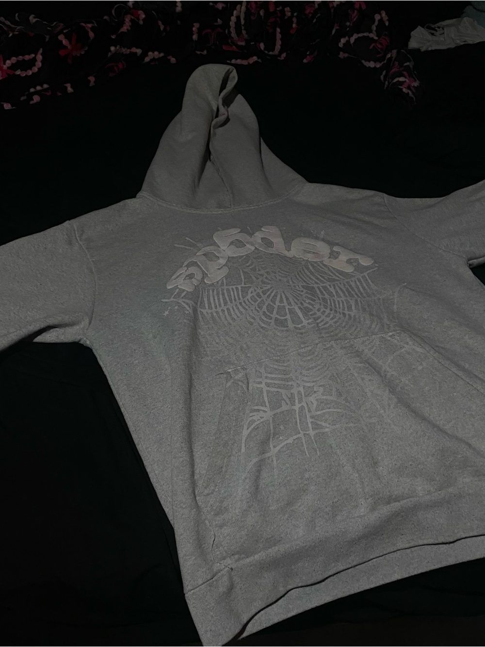 Light Gray Graphic Crewneck Sweatshirt